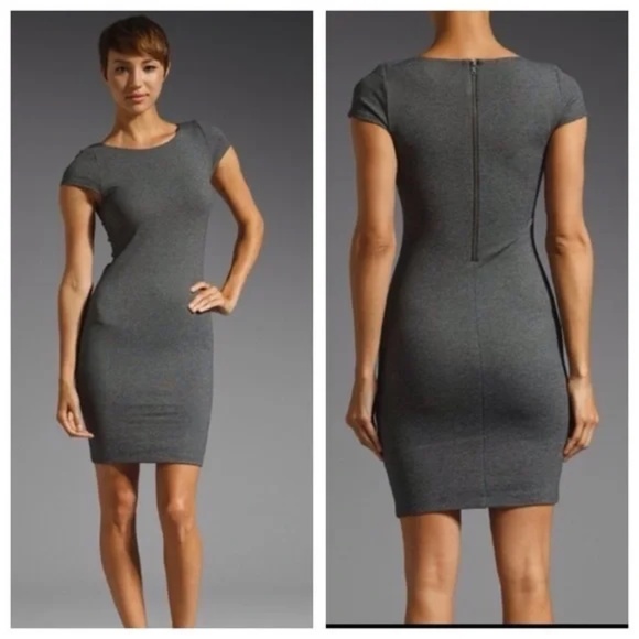 Alice + Olivia employed TIFFANY EASY FITSHORT SLEEVE dress - Picture 1 of 11